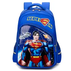 Новый ортопедический рюкзак Супермена, детские школьные ранцы для мальчиков, школьный детский рюкзак для девочек, детская сумка-книжка