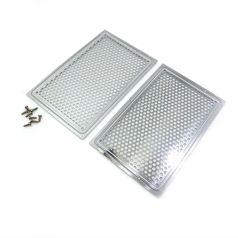 

1:14 JD Model Zetros Truck Model Rear Window Metal Guard Net Protector Remote Control Car Upgrade Modification Accessories
