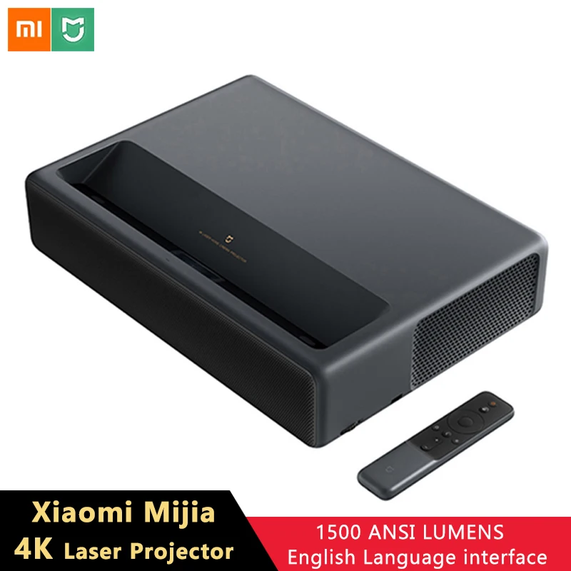 Проектор Лазерный Xiaomi Mijia 4K 150 дюйма Wi Fi Bluetooth|Домашний кинотеатр| |