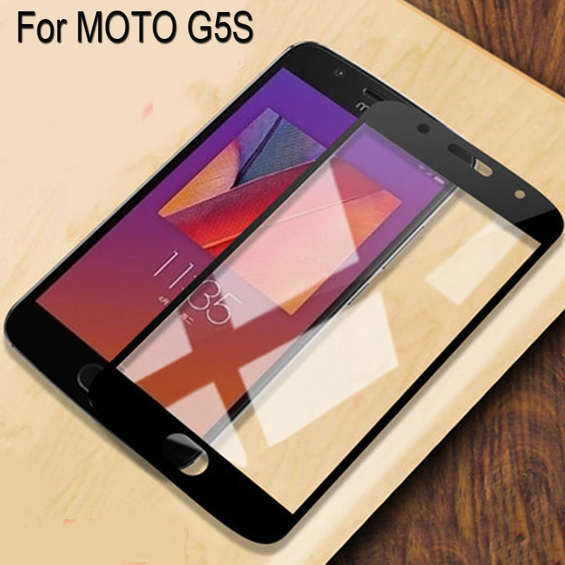 

2PCS Full Curved Screen Protector For MOTO G5S g5s Full Cover Tempered Glass For MOTO G5 S Protective Flim motog5s