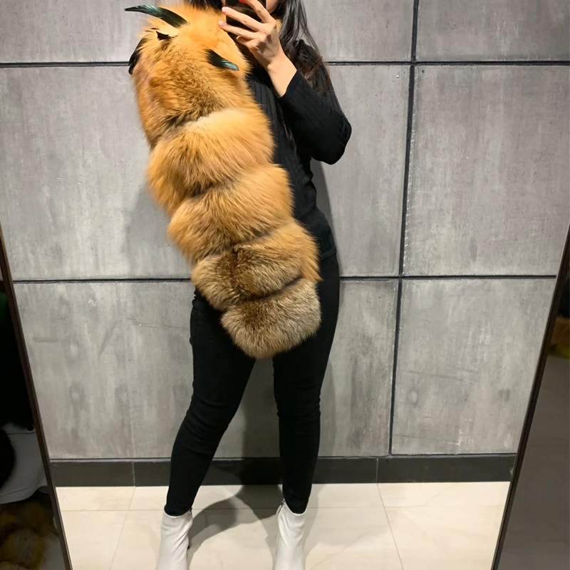 Fox fur sleeve Clearance