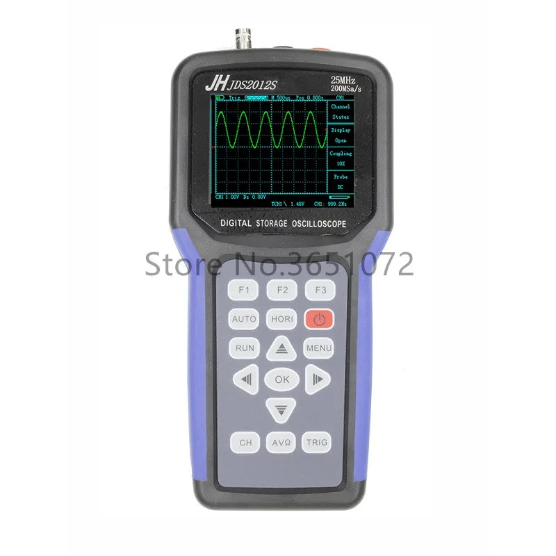 

JDS2012S 25MHz Portable Digital Storage Oscilloscope