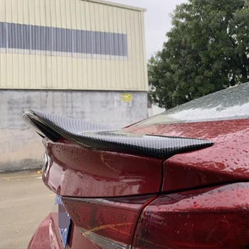 

Use For Hyundai Elantra Spoiler 2016 2017 2018 2019 2020 Year Glossy Carbon Fiber R Style Rear Wing Sport Accessories Body Kit