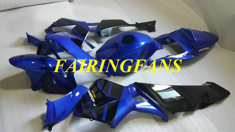 Инжекторный комплект для HONDA CBR600RR F5 03 04 CBR 600 RR CBR 600 RR CBR 600 2003 2004 синий Обтекатели на кузов+ подарки HC38