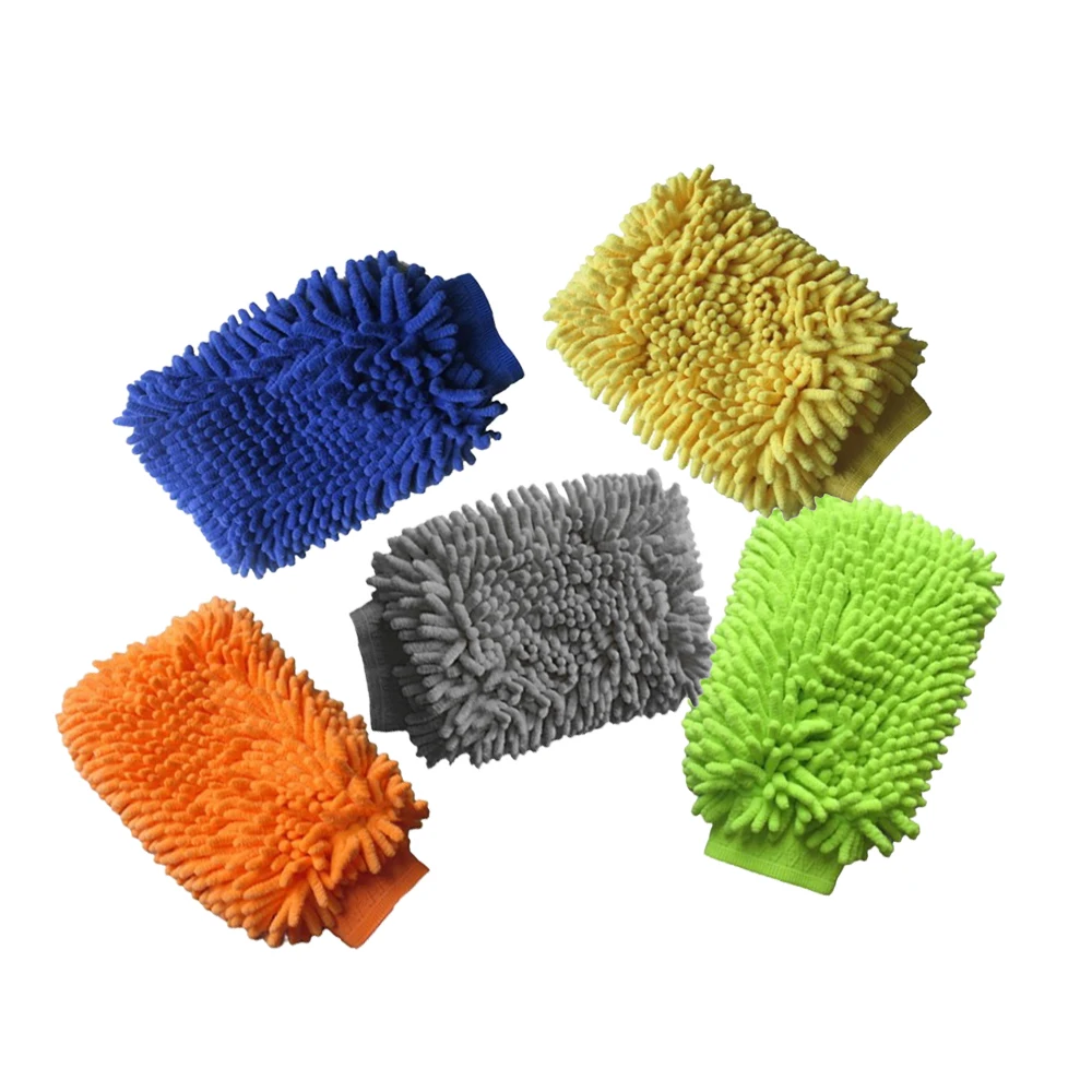 1 шт. перчатка для чистки Авто 20x14 см полировка полировки микрофибры аксессуары