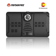 TOPSOURCE 7 дюймов автомобиль грузовик GPS навигации с камера с углом обзора в 768M/16G Android Bluetooth Wi-Fi Бесплатная gps карта склада в Испании TOPSOURCE 7 дюймов автомобиль грузовик GPS навигации с камера с углом обзора в 768M/16G Android Bluetooth Wi-Fi Бесплатная gps карта склада в Испании