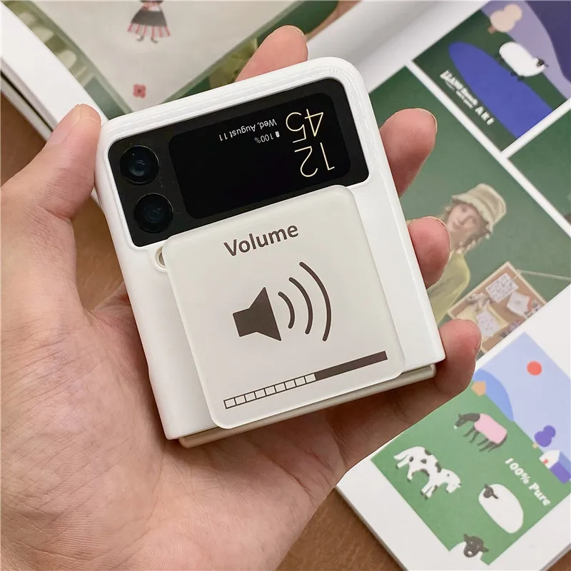 

Чехол для Galaxy ZFlip 3, прозрачный чехол с рисунком, чехол F7110 для Samsung ZFlip 3 SM-F7110, фотография