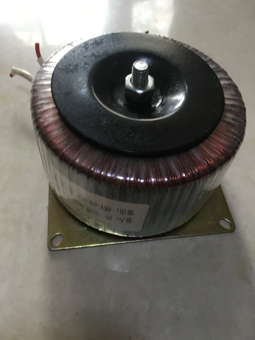 Двойной 46V 300VA Кольцевой трансформатор 220V Входной тороидальный трансформатор усилитель мощности трансформатор 300W