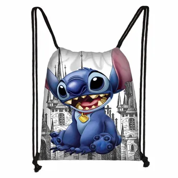 

Custom Stitch Drawstring Bag Daypack Kids Satchel Casual Backpack Teenager Storage Bag Women Men 32x38cm*18-1031-02-06