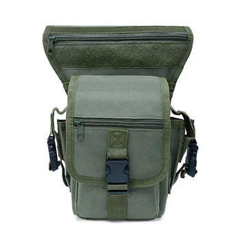 

Men Fanny Leg Bag Waterproof Pocket Oxford Cloth Climbing Adjustable Outdoor Hiking Waist Pack Travel Hip Drop Belt Fishing