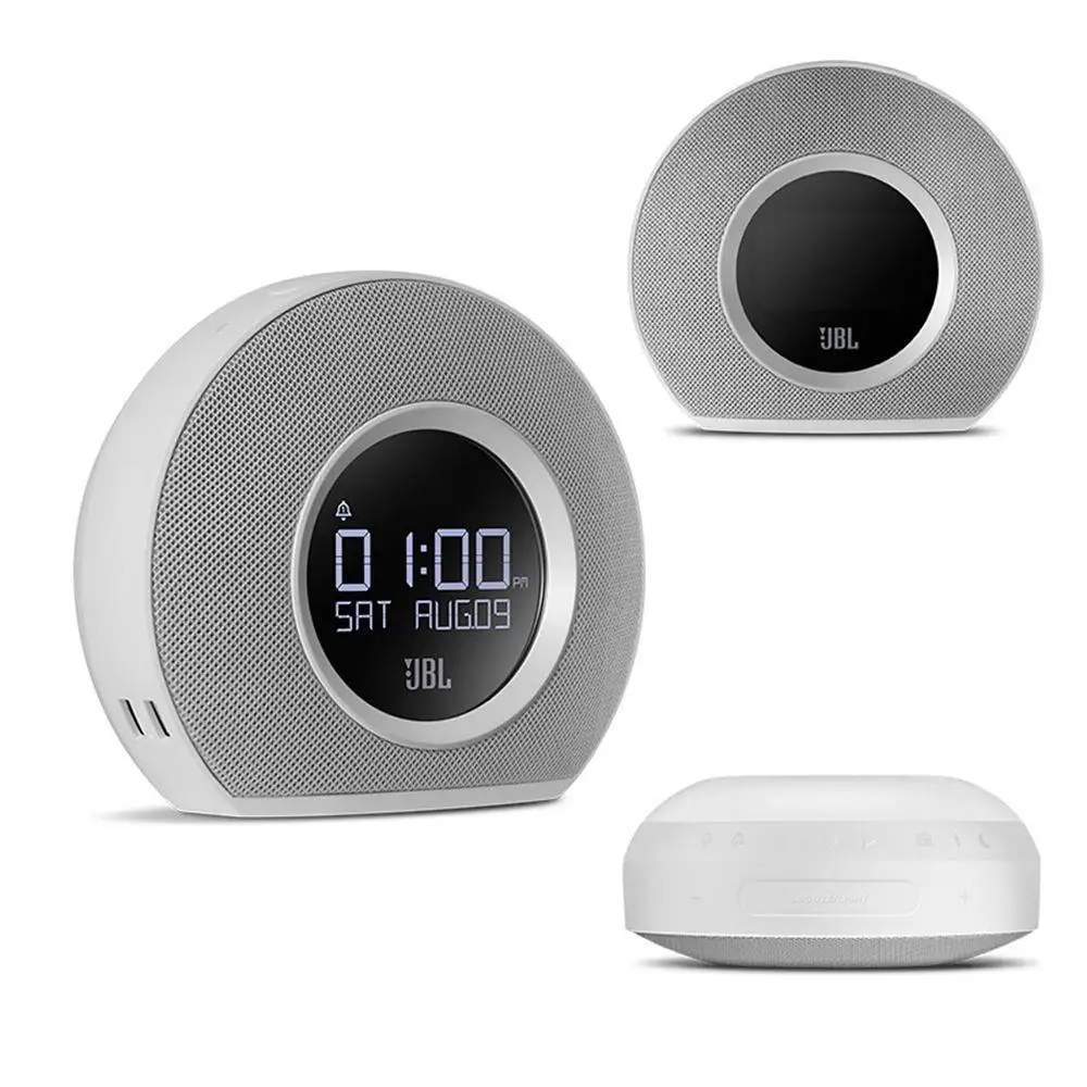 Original JBL Horizon Bluetooth Speaker Music Streaming Alarm Clock FM Radio  With USB Charging LED Ambient Light Desktop Speaker — Shop It Sharp