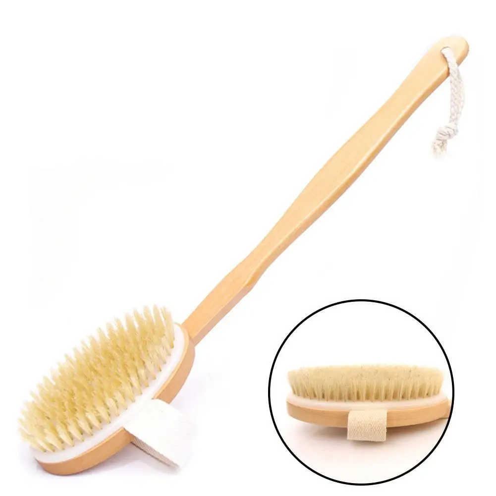 Hot Sale Wooden Bath Shower Bristle Brush SPA Dry Skin Body Brush