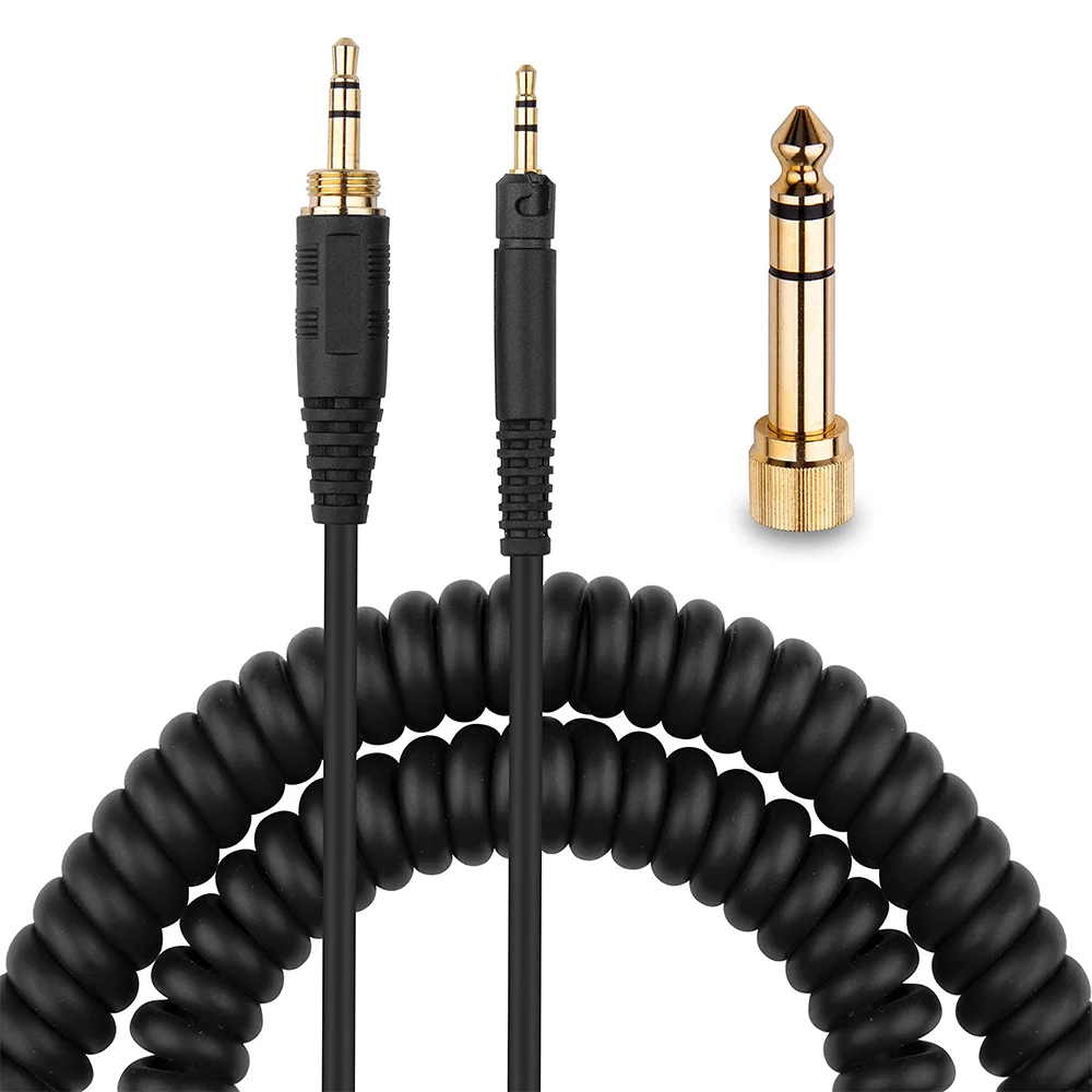 Сменный пружинный спиральный удлинитель OFC 6 35 мм Aux 3 5 для наушников Sennheiser HD2.20S HD2.30