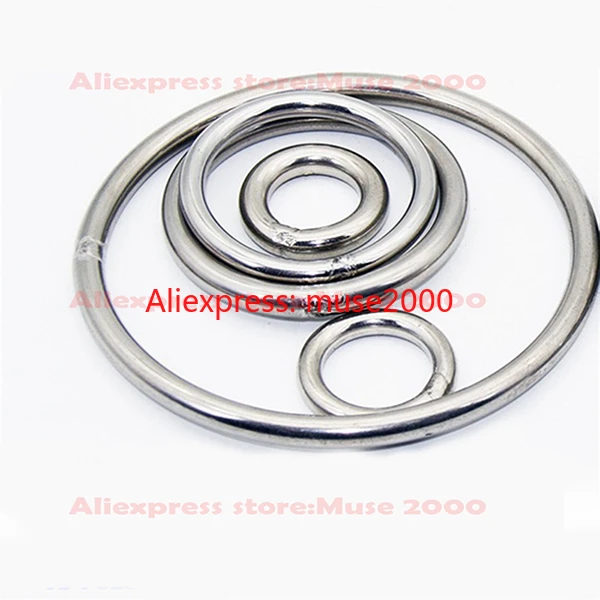 Very Thin Jump Rings, 4mm outside diameter, 0.6mm thick, Stainless Ste -  Jewelry Tool Box