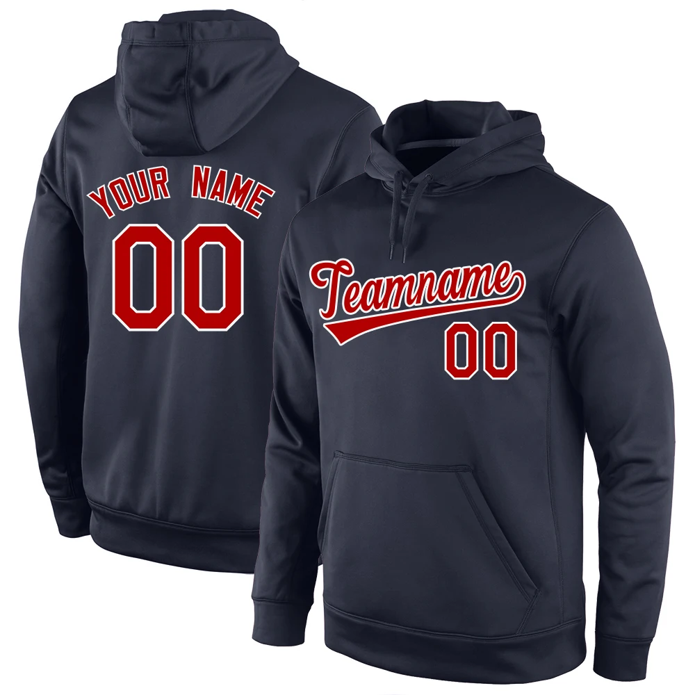 Custom Personalise Sweatshirt Hoodie Draw String Oversized Hoodie Print Name Number Pullovers Big Size