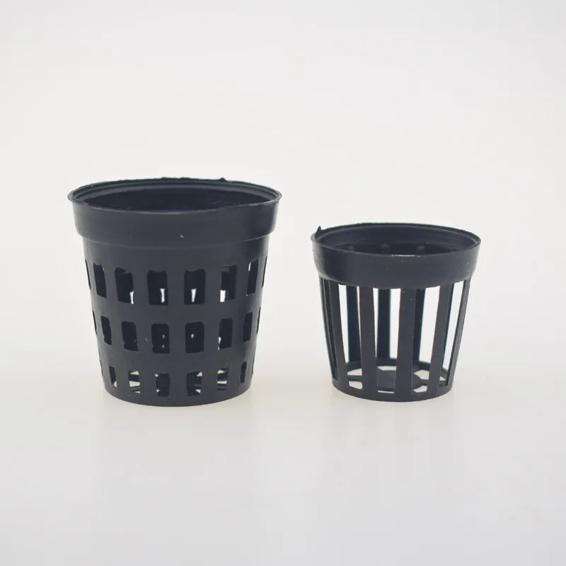 5pcs/lot Fish Tank Plants Planting Basket Plants Cup Packing for Medium Tissue Culture Basin Plastic Basket