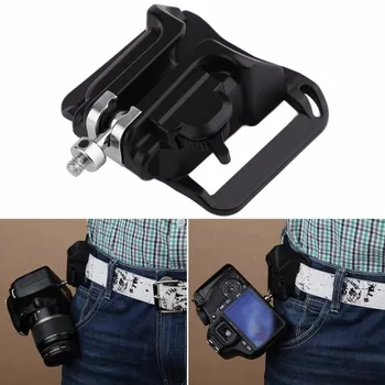 

Universal Camera Waist Belt Buckle Quick Strap Holster Hanger Button Mount Fast Loading For All DSLR SLR Video Camera Drop Ship