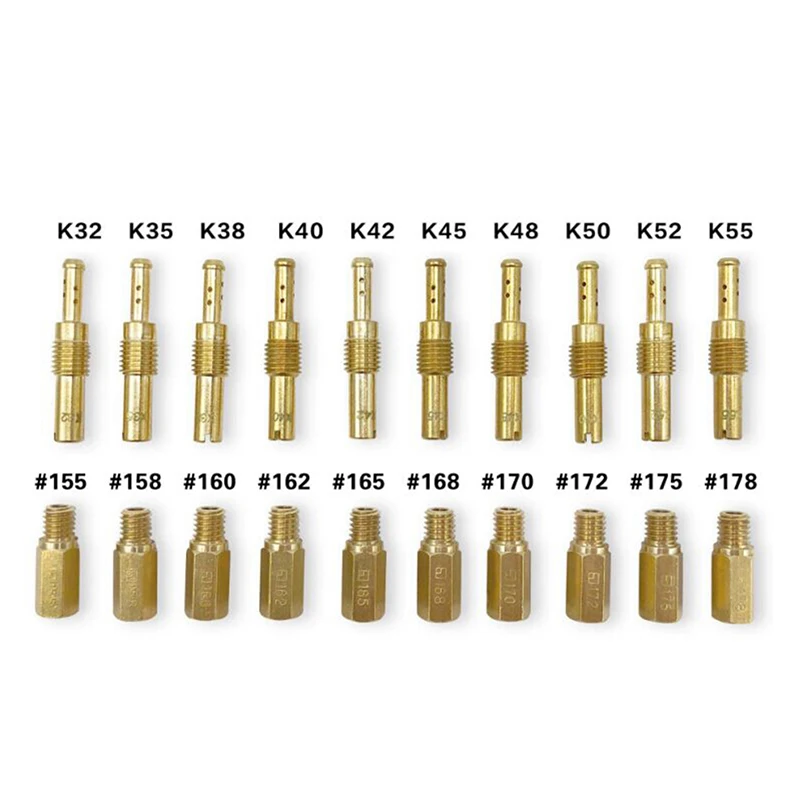 20PCS Carburetor Main Jet &amp Slow / Pilot Kit Set For PWK Keihin OKO CVK type | Автомобили и мотоциклы