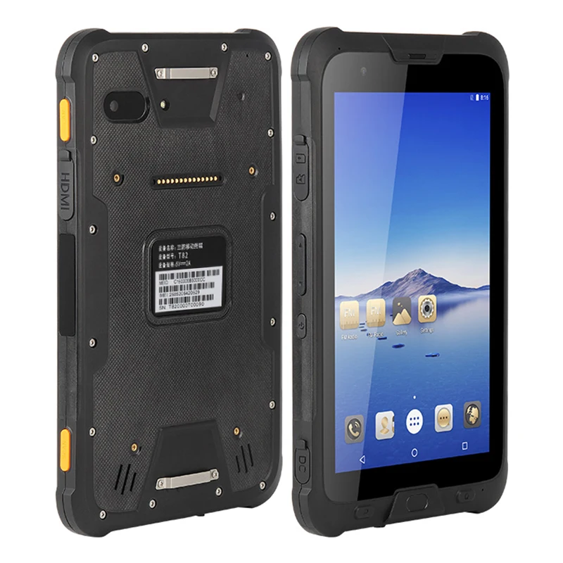 UNIWA T1 MIL-STD-810G прочный IP67 Водонепроницаемый " Восьмиядерный 4 Гб 64 Гб 7500 мАч 2,4 ГГц/5 ГГц двойной Wi-Fi NFC Android 7,0 POE планшетный ПК