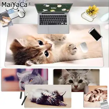 

MaiYaCa Your Own Mats Cute Cat Customized MousePads Computer Laptop Anime Mouse Mat Free Shipping Large Mouse Pad Keyboards Mat