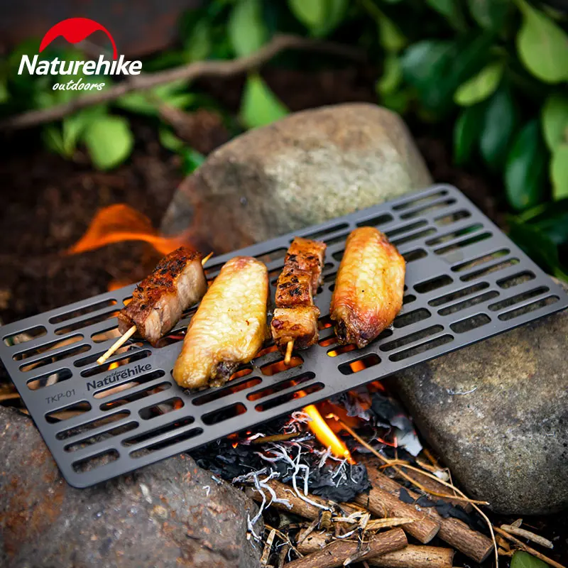 Поднос для выпечки Naturehike из титанового сплава светильник освещение лагеря