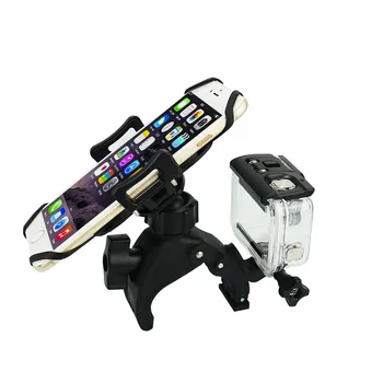 

For Motorcycle / Bicycle / Electric Vehicle GPS Bike-Handlebar Cell Mobile Phone Holder Motorcycle Mount Camera Stand