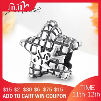 

2019 New 925 Sterling Silver Sea star turtle Flowers Beads Fit Original charms European beads Bracelet Women Jewelry DIY