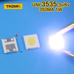 TKDMR – rétro éclairage de télévision 2W 6V 3535, Diodes SMD, blanc froid, LCD, pour la réparation 