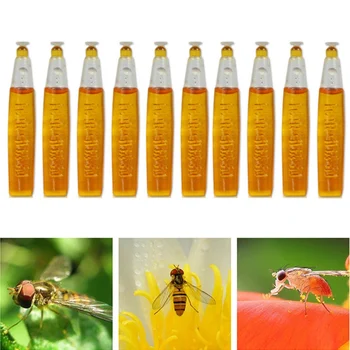 

Fruit Fly Attractant Lures Artificial Bait Fly Trap Bait Fruit FlyTrap Stock Solution Beekeeping Beehive Honey Fruits tool Use