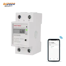 Tuya smart life APP пульт дистанционного управления AC 110/220V WiFi умный измеритель энергии измеритель мощности монитор ВКЛ/ВЫКЛ Tuya smart life APP пульт дистанционного управления AC 110/220V WiFi умный измеритель энергии измеритель мощности монитор ВКЛ/ВЫКЛ