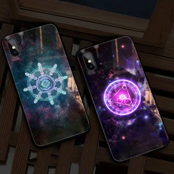 

X-it Magic Smart LED Glowing Phone Case For Apple iPhone X XS XR MAX 6 6S 7 8 Plus Cases Back Cover Cute Animal Funda