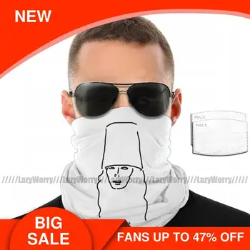 

Buckethead Mouth Face Mask Buckethead Facial Mask with Filters Polyester Pretty for Adult Mask