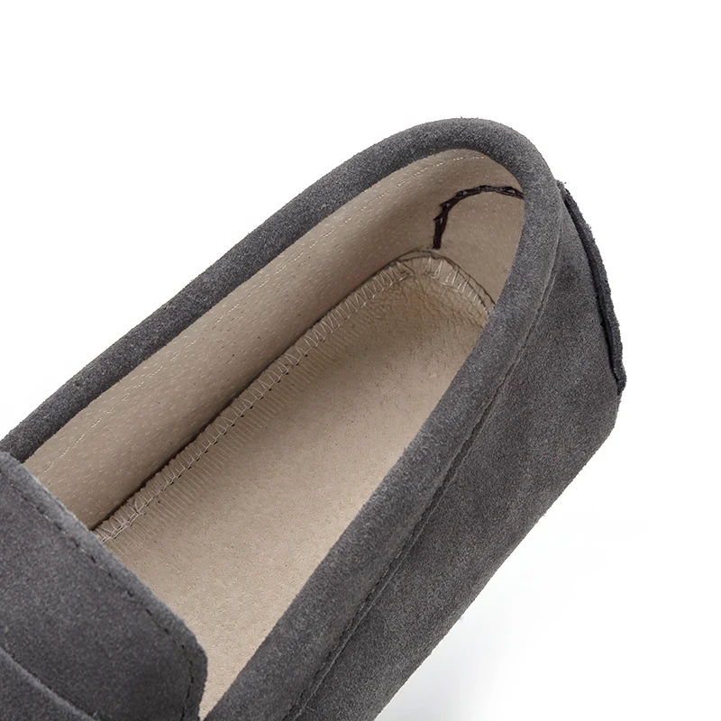 MYLRINA Men Shoes Genuine leather Comfortable Men Casual Shoes Footwear Chaussures Flats Men Slip On Lazy Shoes Zapatos Hombre