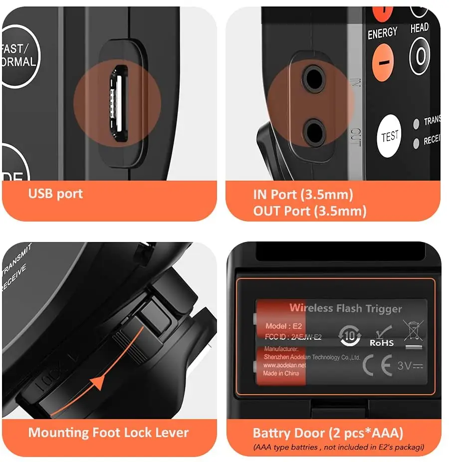 Profoto ワイヤレスフラッシュトリガー Aodelan-ワイヤレスフラッシュトリガー,profoto a1,b2,b10,d2