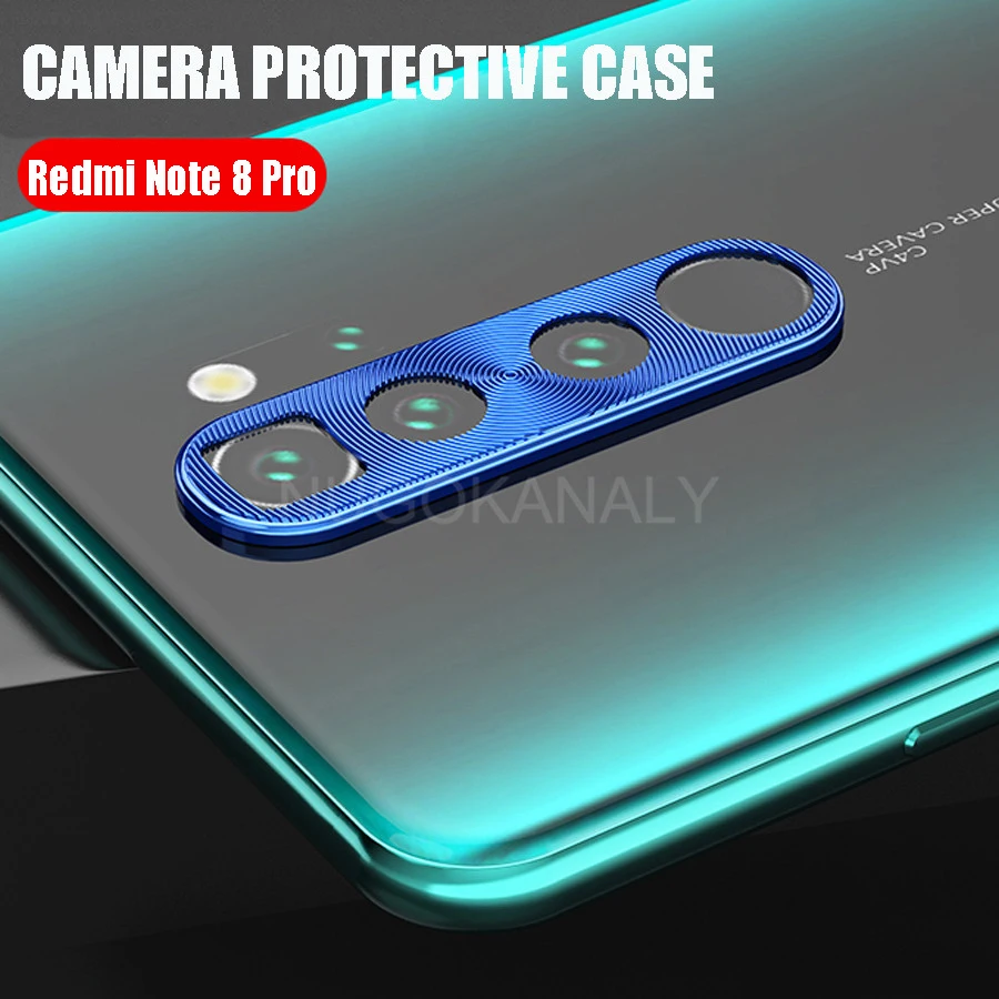 Защитное металлическое кольцо для объектива камеры для Xiao mi Red mi Note 8 7 K20 Pro mi 9T 9 Lite 8 SE 6X A2 A3 задняя защитная крышка для камеры чехол