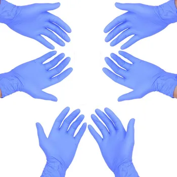 

100pcs Disposable Gloves Supplies Waterproof Tattoo Gloves Kits Tattoo Machine Accessories Latex Finger Protector Non-toxic