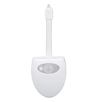 

16 Colors Backlight For Toilet Bowl With Pir Motion Sensor Battery Operated Toilet Light For Bathroom Toilet Night Light