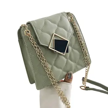 

PinShang Women Fashion All Match Single Shoulder Chain Strap Satchel Bag