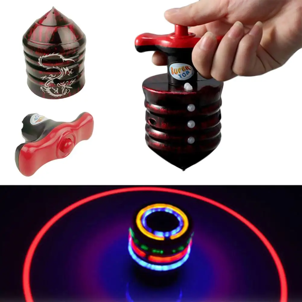 Музыкальный гироскоп Peg Top волчок Brinquedo Забавная детская игрушка Классический НЛО