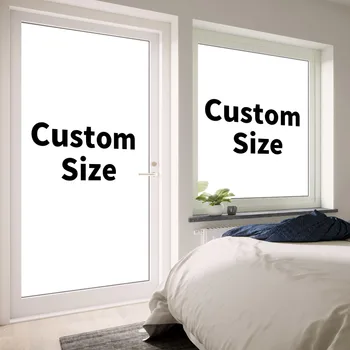 

Stained Window Film Custom Size Sticker for Window Reduce UV Summer Home Decoration Static Cling Sun Shade for Home Removable