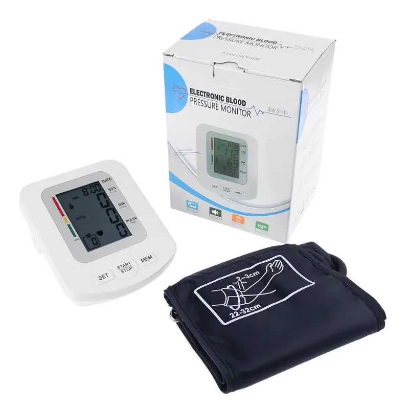 

Automatic Arm Type Blood Pressure Monitor Intelligent Home Medical Home Blood Pressure Meter