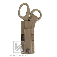 KRYDEX медицинские ножницы+ Чехол тактические EMT Ножничные оболочка MOLLE держатель CB 2 в 1 наружная аптечка ручные инструменты MOLLE сумка комплект