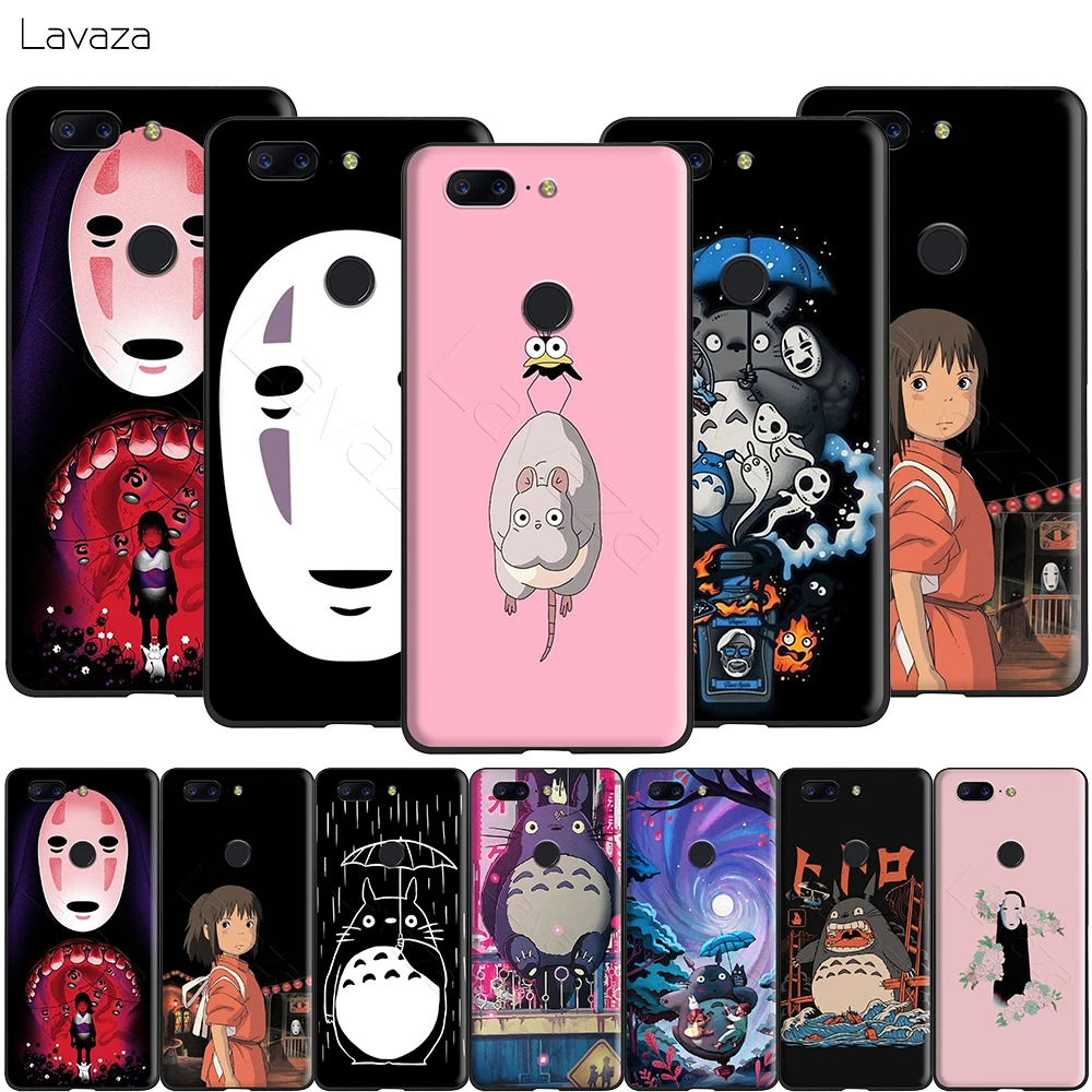 

Lavaza Cute Totoro Spirited Away Ghibli Silicone Case for Oneplus 7 Pro 6 6t 5 5t