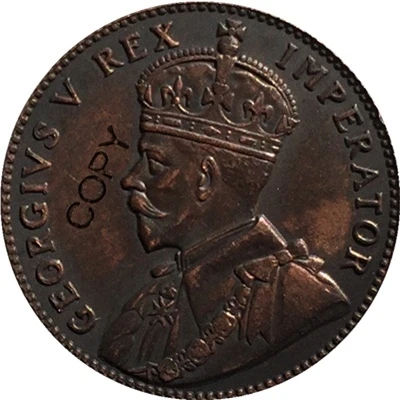 Копия монет Cyprus 1926 1/4 Piastre 21 мм