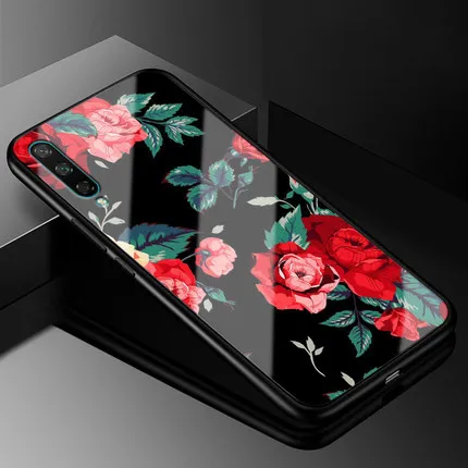 27 Для huawei Honor Play 3 чехол пластиковый мультяшный стеклянный чехол для телефона TPU бампер чехол для huawei Honor Play3 Honor Play 3 Чехол - Цвет: 27