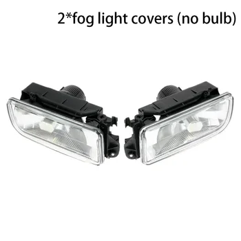 

Fog Light Case Easy Install Accessories Durable Car Replacement ABS Bumper Waterproof Clear Lens For E36 92-98