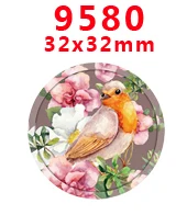 9580 30 шт мультфильм персонаж плоское украшение из смолы PR 9561 - Цвет: 9580