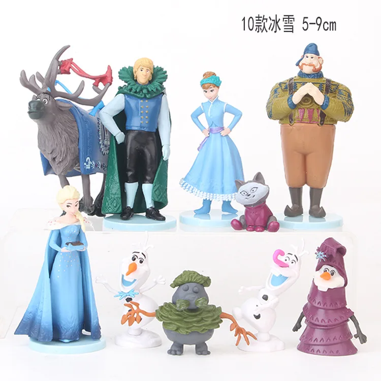 Экшн фигурки из мультфильма Холодное сердце 5 10 см 6/10 шт.|Игровые и трансформеры| |