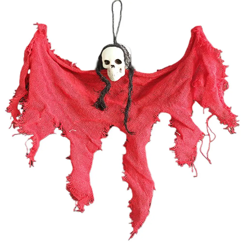 

Halloween Mini Hanging Ghost Horror Skull Halloween Decorations For Haunted House Bar Birthday Party Funny Cosplay Toys Gift