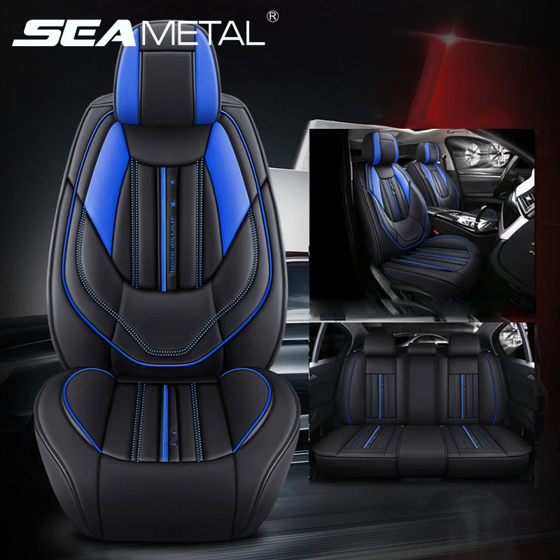 Auto Seat Cover Artifitial Leather Sport Auto Seat Cover Kussen Interieur Auto  Stoelen Protector Covers Universal Fit Voor Suv Sedan|Automobiles Seat  Covers| - AliExpress